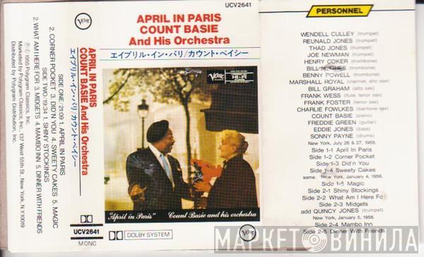 Count Basie Orchestra  - April In Paris