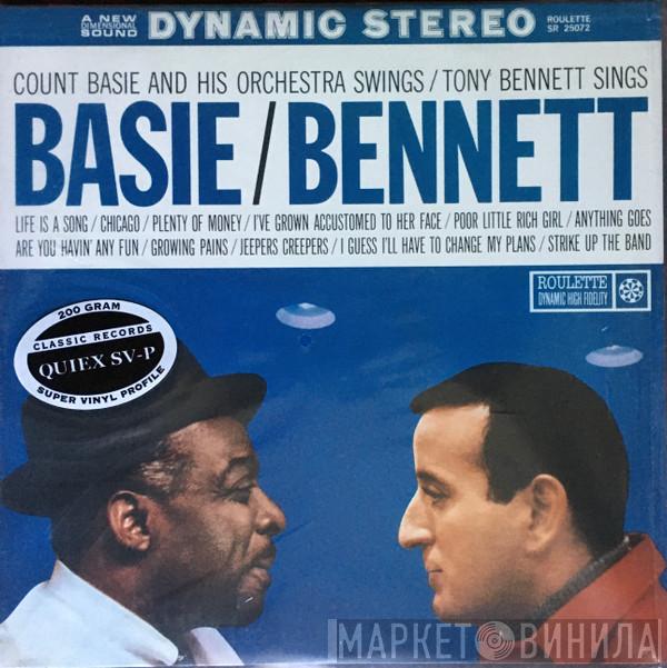 , Count Basie Orchestra  Tony Bennett  - Count Basie Swings And Tony Bennett Sings