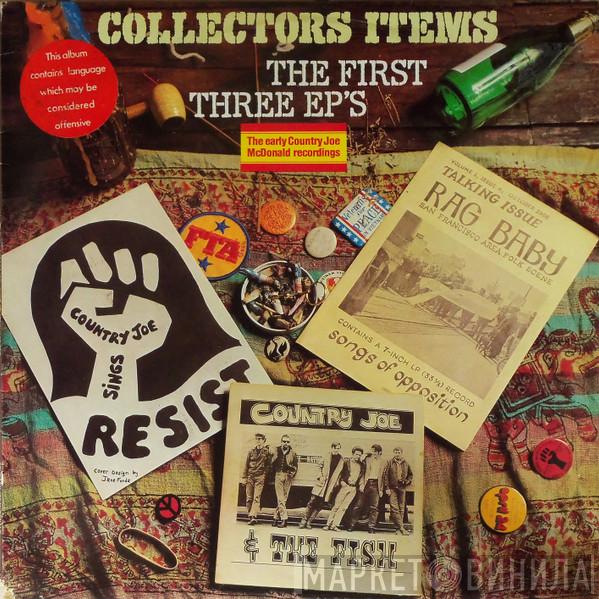 Country Joe And The Fish, Peter Krug , Country Joe McDonald, Grootna - Collectors Items: The First Three EPs