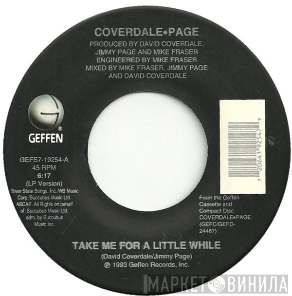  Coverdale Page  - Take Me For A Little While / Easy Does It