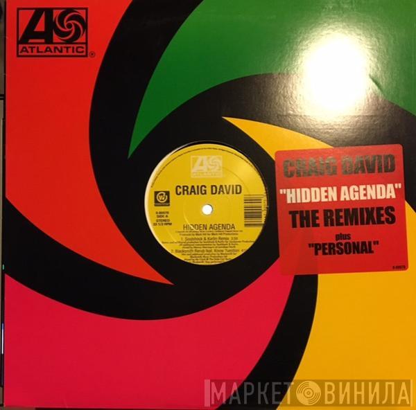  Craig David  - Hidden Agenda (Remixes) / Personal