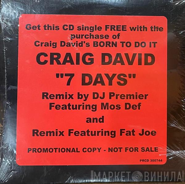  Craig David  - 7 Days