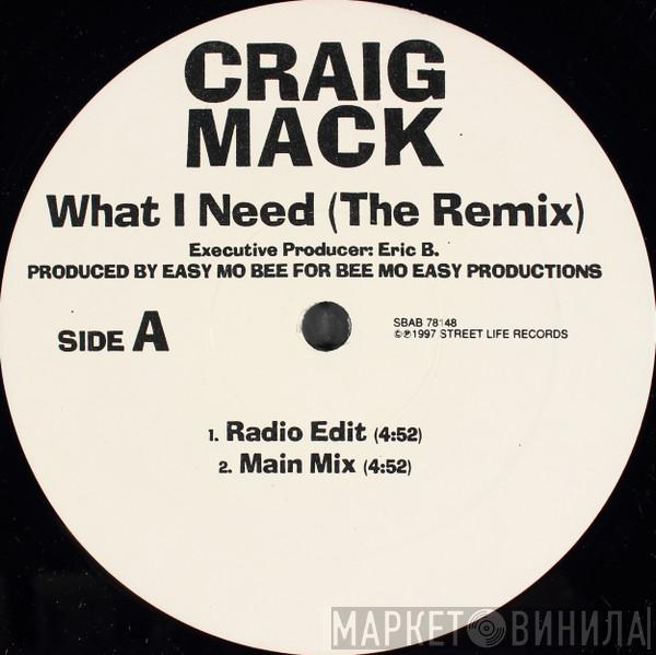 Craig Mack - What I Need (The Remix)
