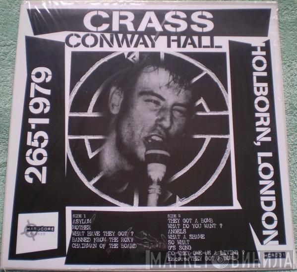  Crass  - 2651979 Conway Hall, Holborn, London