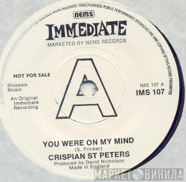 Crispian St. Peters, Traxter  - You Were On My Mind / Glandular Fever