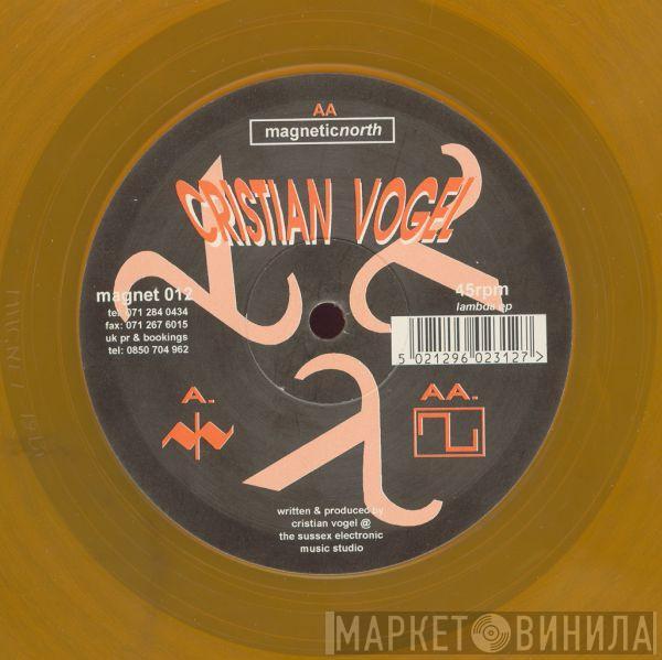 Cristian Vogel - Lambda EP