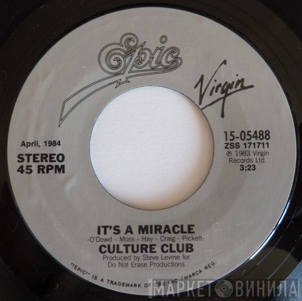  Culture Club  - It's A Miracle / Miss Me Blind