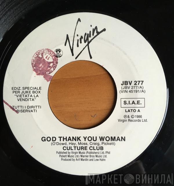 Culture Club Peter Gabriel  - God Thank You Woman / Slegdehammer