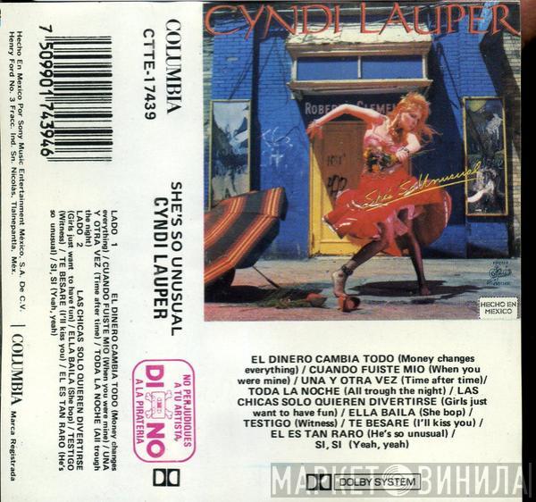  Cyndi Lauper  - She's So Unusual