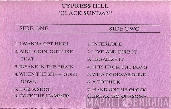  Cypress Hill  - Black Sunday