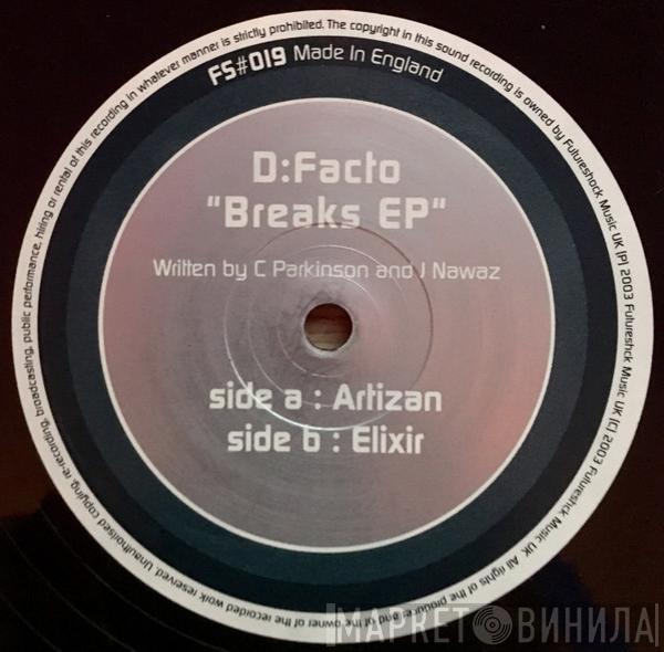 D:Facto - Breaks EP