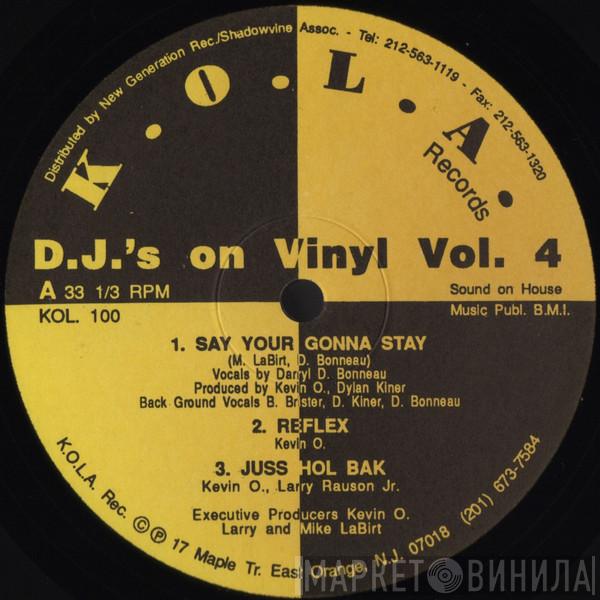 - D.J.'s On Vinyl Vol. 4