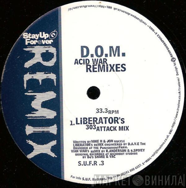  D.O.M.  - Acid War (Remixes)