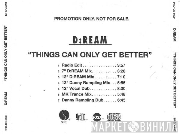  D:Ream  - Things Can Only Get Better