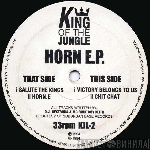 DJ Dextrous & Rude Boy Keith - Horn E.P.