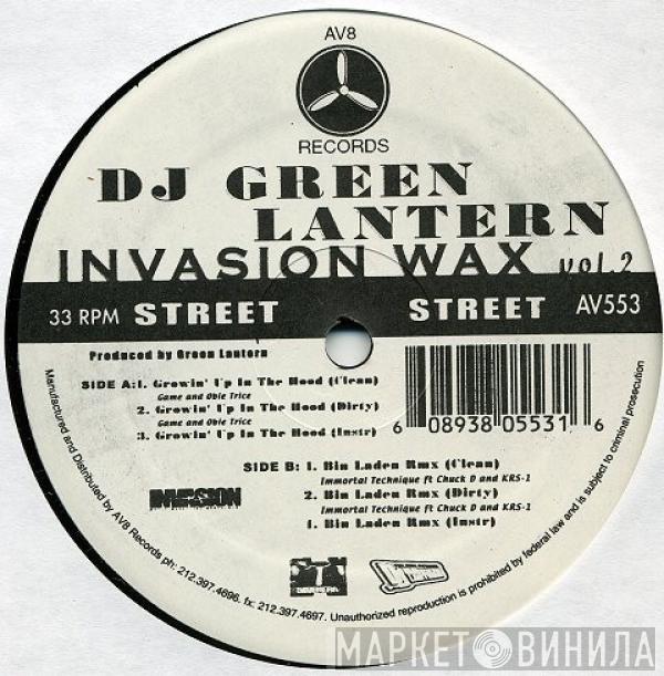  DJ Green Lantern  - Invasion Wax Vol. 2