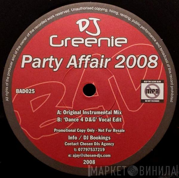DJ Greenie - Party Affair 2008