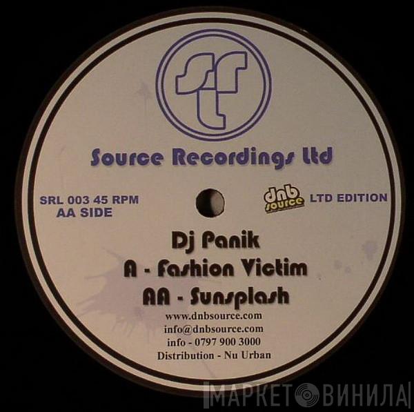  DJ Panik   - Fashion Victim / Sunsplash