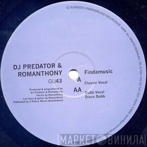 DJ Predator, Romanthony - Findamusic