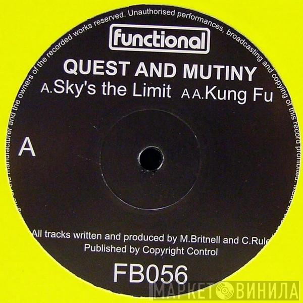 DJ Quest, DJ Mutiny - Sky's The Limit / Kung Fu