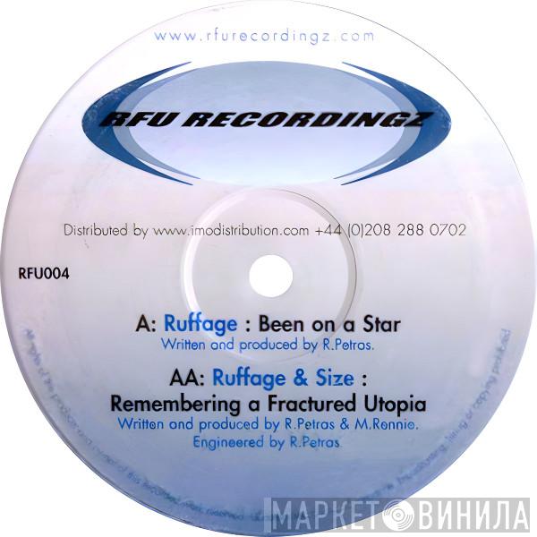 DJ Ruffage, Size  - Been On A Star / Remembering A Fractured Utopia