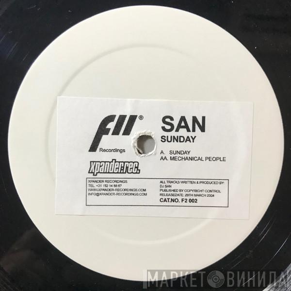  DJ San  - Sunday
