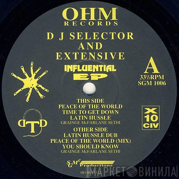 DJ Selector , Extensive - Influential EP