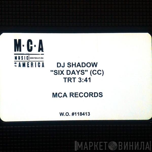  DJ Shadow  - Six Days