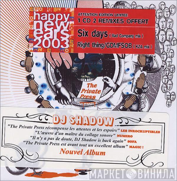  DJ Shadow  - The Private Press