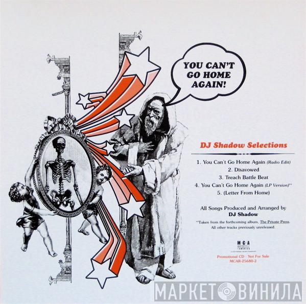  DJ Shadow  - You Can't Go Home Again!