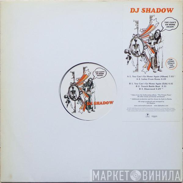  DJ Shadow  - You Can’t Go Home Again!