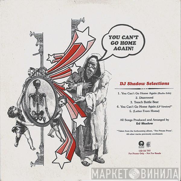  DJ Shadow  - You Can't Go Home Again!