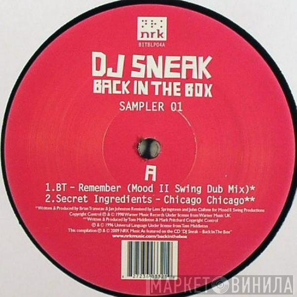 DJ Sneak - Back In The Box (Sampler 01)