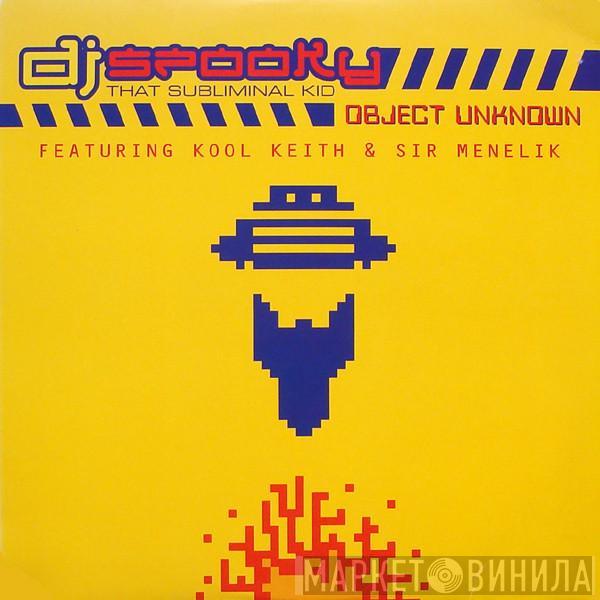  DJ Spooky  - Object Unknown