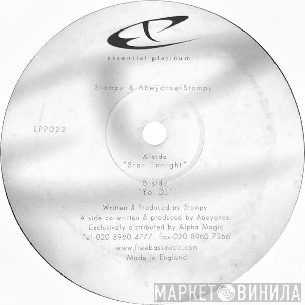 DJ Stompy, Abeyance  - Star Tonight / Yo DJ
