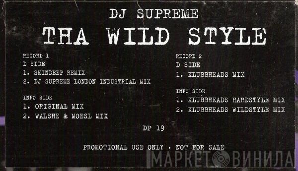 DJ Supreme - Tha Wild Style