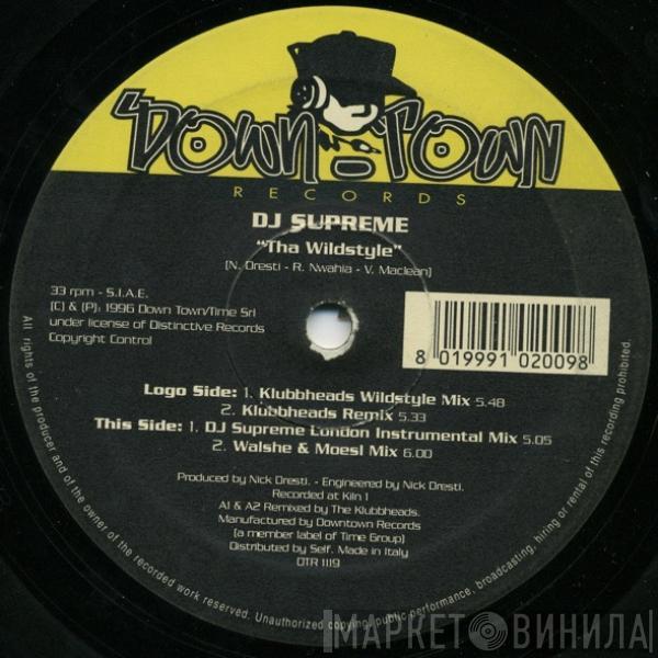  DJ Supreme  - Tha Wildstyle