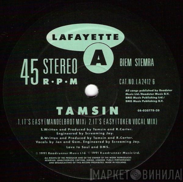 DJ Tamsin - It's Easy / Feelin' Free