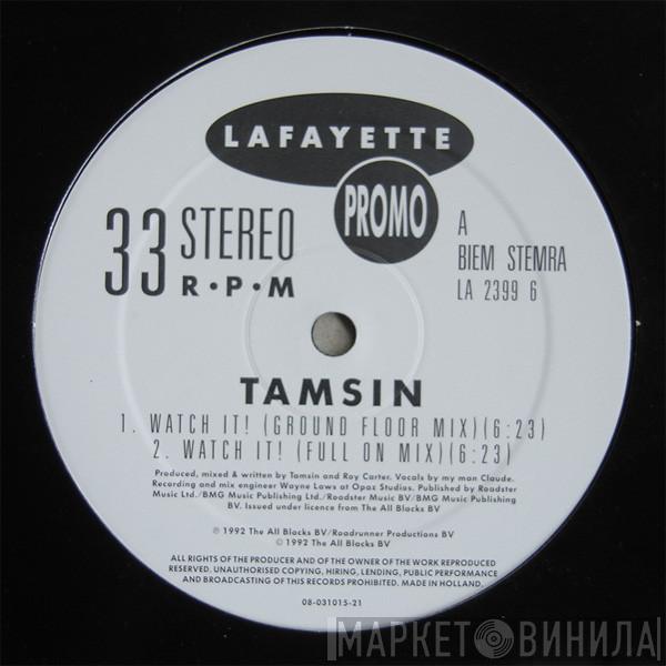 DJ Tamsin - Watch It !