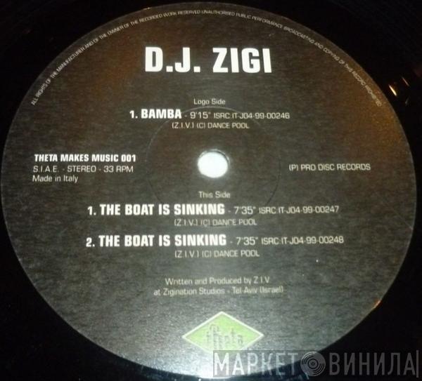 DJ Zigi - Bamba / The Boat Is Sinking