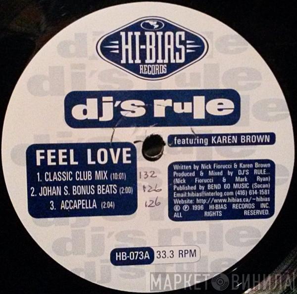 DJ's Rule - Feel Love