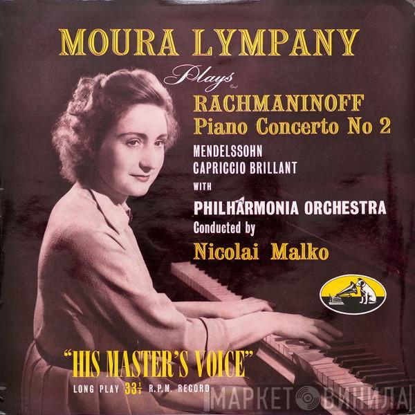 Dame Moura Lympany, Philharmonia Orchestra, Nicolai Malko, Sergei Vasilyevich Rachmaninoff, Felix Mendelssohn-Bartholdy - Rachmaninoff Piano Concerto No. 2 Mendelssohn Capriccio Brillant