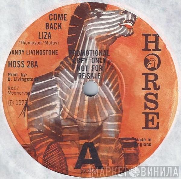 Dandy Livingstone - Come Back Liza