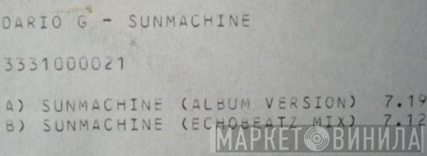  Dario G  - Sunmachine