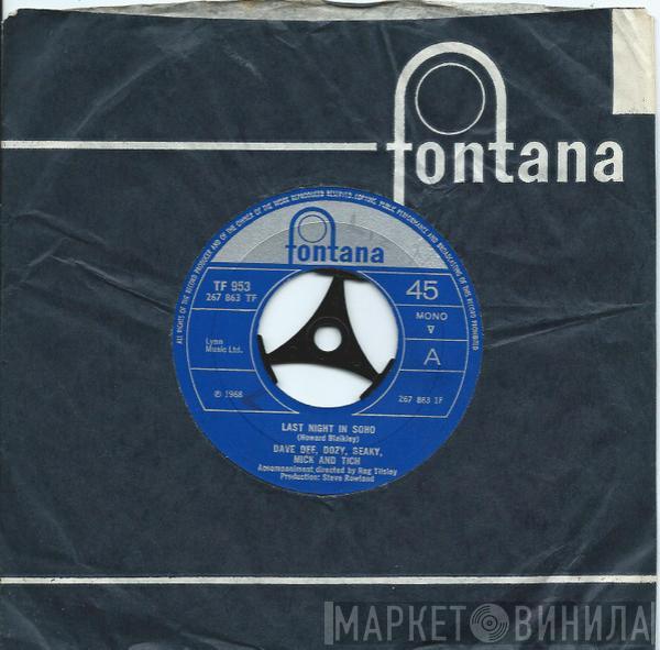 Dave Dee, Dozy, Beaky, Mick & Tich - Last Night In Soho