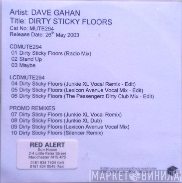  Dave Gahan  - Dirty Sticky Floors