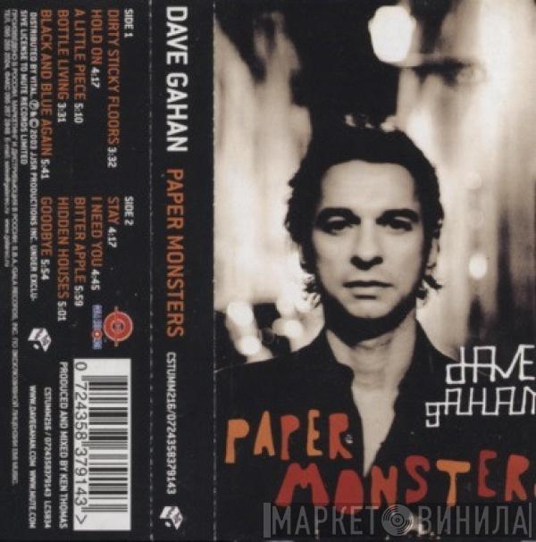  Dave Gahan  - Paper Monsters