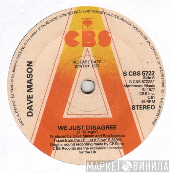 Dave Mason - We Just Disagree