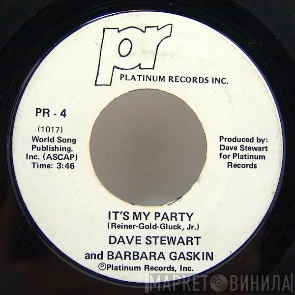  Dave Stewart & Barbara Gaskin  - It's My Party / Waiting In the Wings