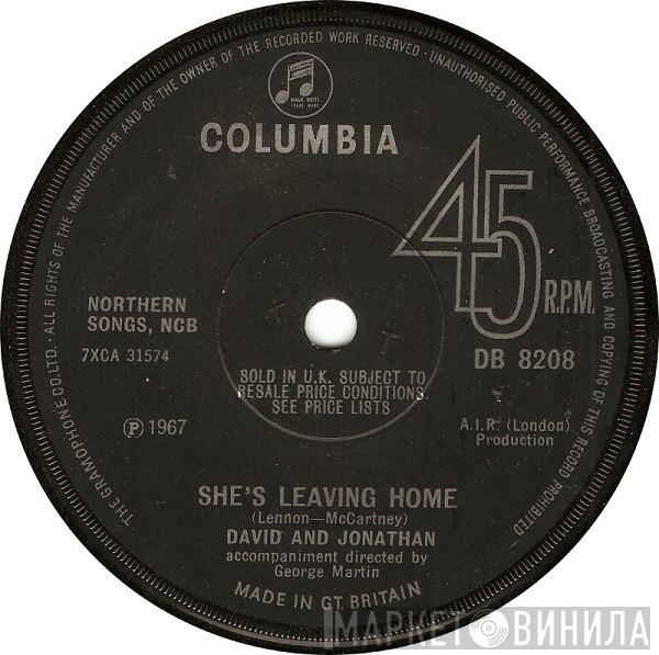 David & Jonathan - She's Leaving Home